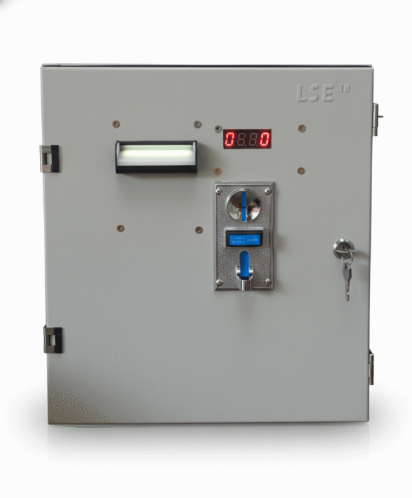Coin and Bill Operated Timer Box